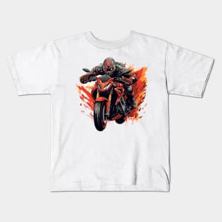 Dirt Biker Moto Kids T-Shirt